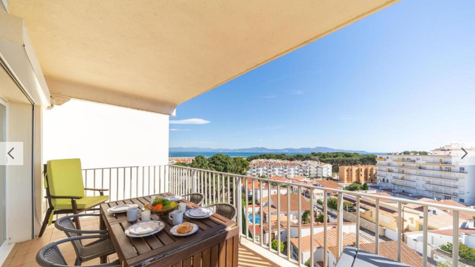 Orsa-Atico Con Vista Al Mar Y Piscina Appartement L' Escala Buitenkant foto