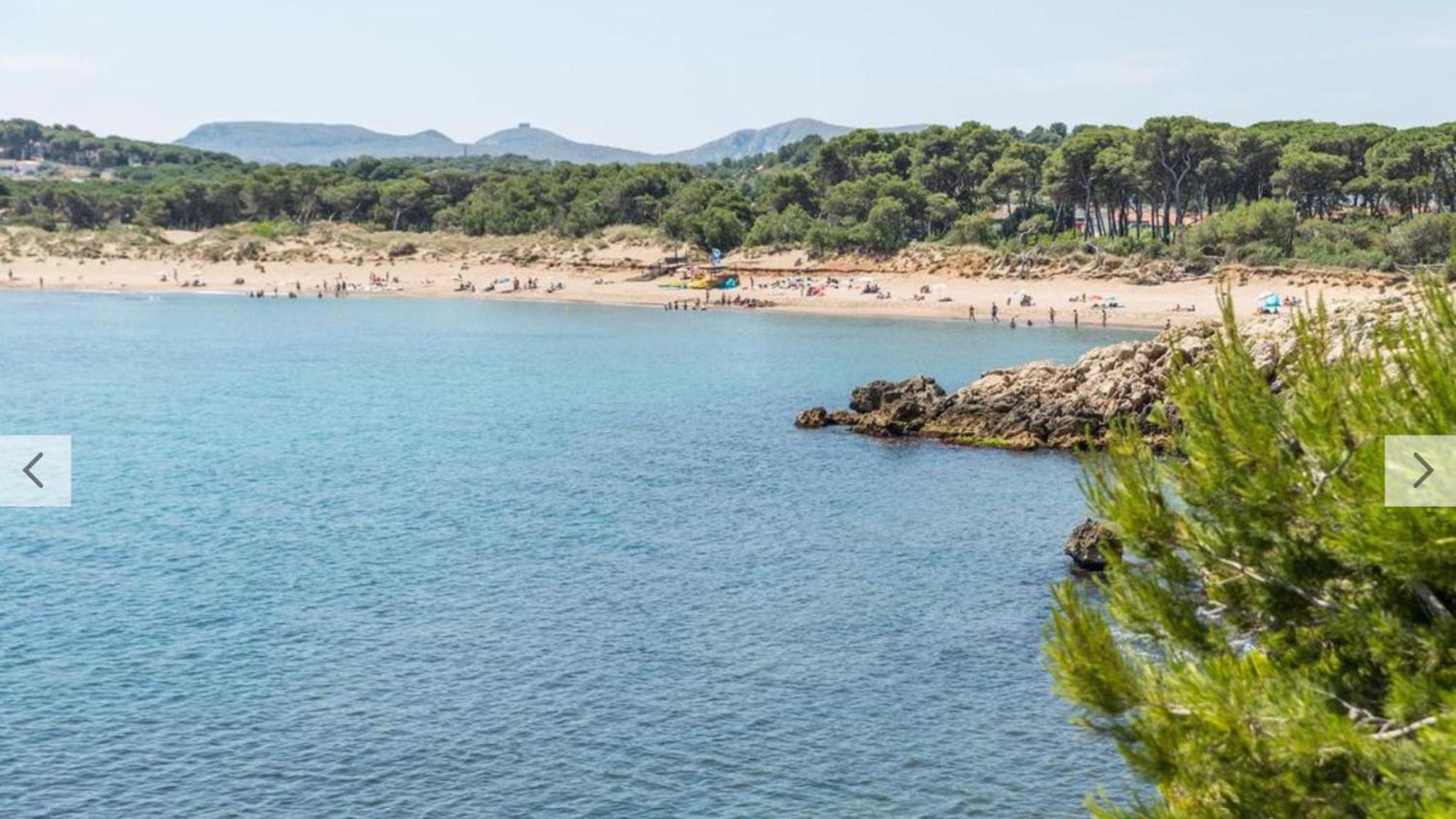 Orsa-Atico Con Vista Al Mar Y Piscina Appartement L' Escala Buitenkant foto
