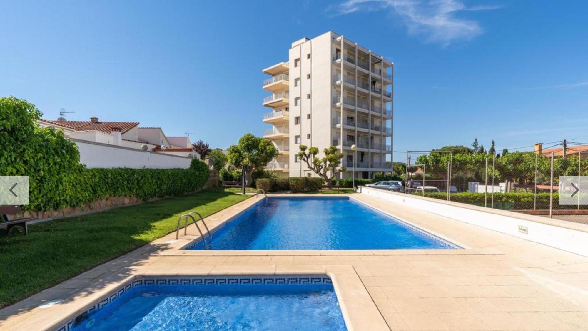 Orsa-Atico Con Vista Al Mar Y Piscina Appartement L' Escala Buitenkant foto