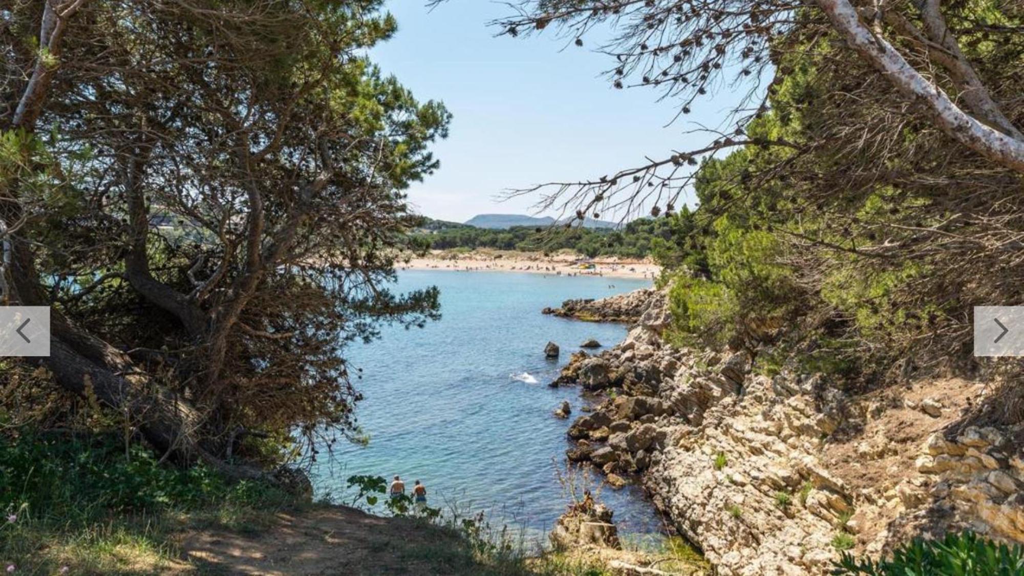Orsa-Atico Con Vista Al Mar Y Piscina Appartement L' Escala Buitenkant foto